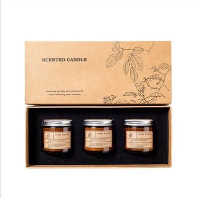 Set Cannwyll Persawr Cartref