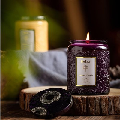Cannwyll Persawrus Ymlacio Aromatherapi