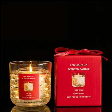 Dan arweiniad Light Up Cannwyll persawrus